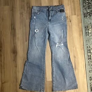 🩵✨Fashion Nova Together Again Ripped Flare Jeans